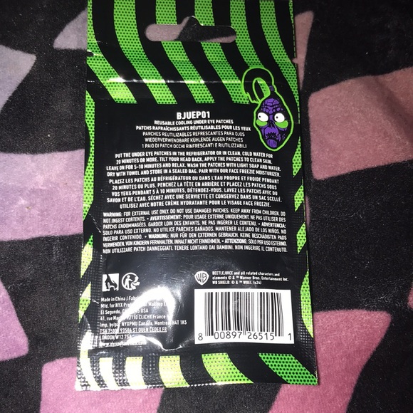 🆕Nyx Cosmetics xBeetlejuice Collection!SO!”Dead Cold”Cooling Under Eye Patches! - Picture 6 of 7